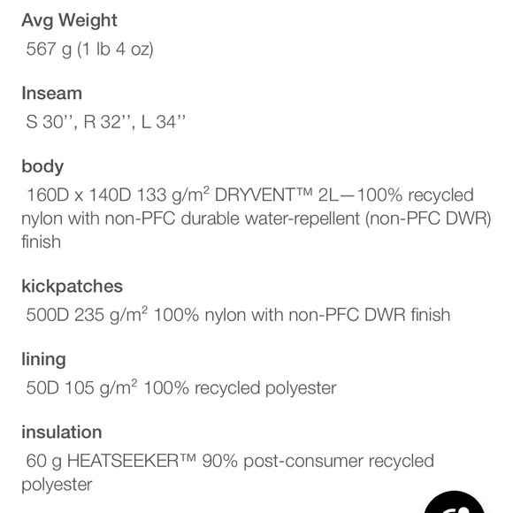 The North Face Freedom Insulated Snow Pants - Picture 4 of 15